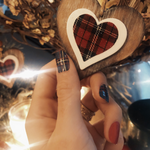 Carica l'immagine nel visualizzatore di Gallery, Smalto adesivo colore verde petrolio con fantasia scozzese