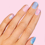 Carica l'immagine nel visualizzatore di Gallery, Smalto adesivo color rosa chiaro e celeste