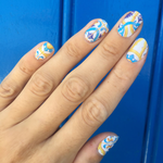 Carica l'immagine nel visualizzatore di Gallery, Smalto adesivo fantasia mattonella maiolica